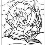 Ariel Coloring Pages free printable