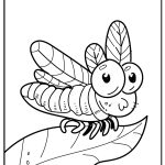 Bug Coloring Pages free printable