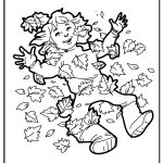 Fall coloring pages