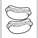 Food Coloring Pages free printable