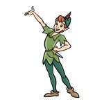 how to draw Peter Pan image