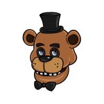 how to draw Freddy Fazbear image