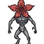 how to draw a Demogorgon image