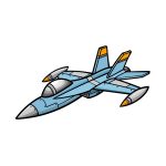 how to draw a Jet image