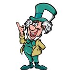 how to draw the Mad Hatter image