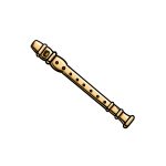 how to draw a flute image
