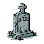 how to draw a grave image