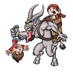 how to draw Krampus image