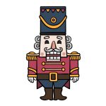 how to draw a Nutcracker image