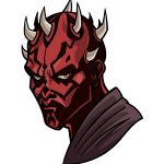 how to draw Darth Maul image
