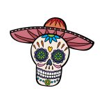 how to draw Day Of The Dead image