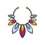 how to draw a Necklace image