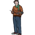 how to draw an Artist image