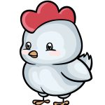 how to draw a Cute Chicken image