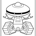 Robot Coloring Pages free printable