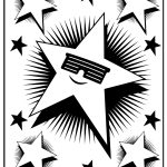 Star Coloring Pages free printable