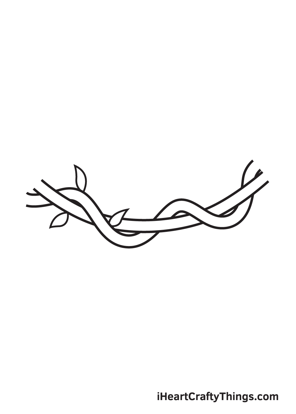 how to draw Vines step 6