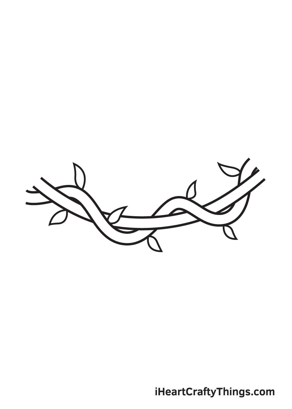 how to draw Vines step 7