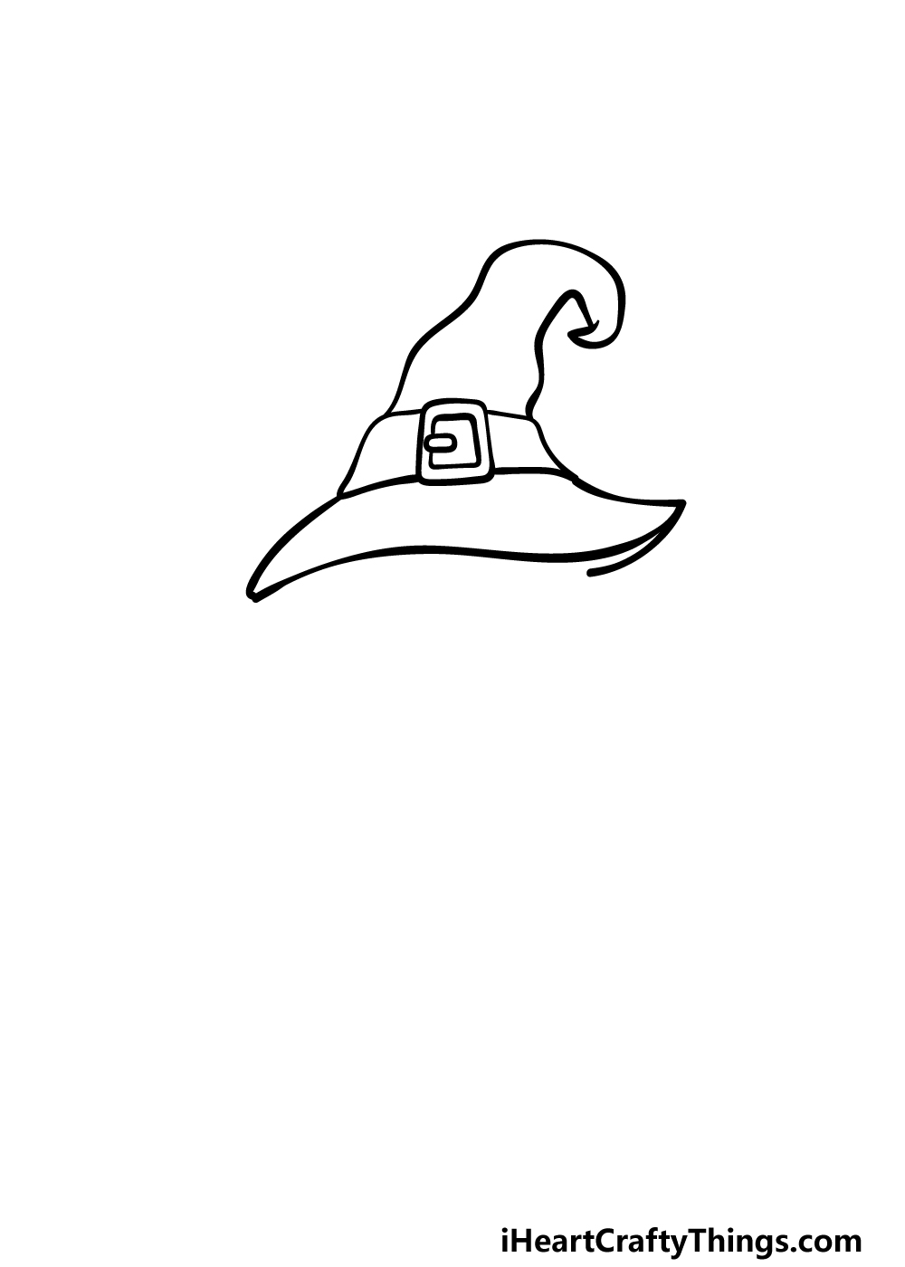 how to draw a Halloween Cat step 1