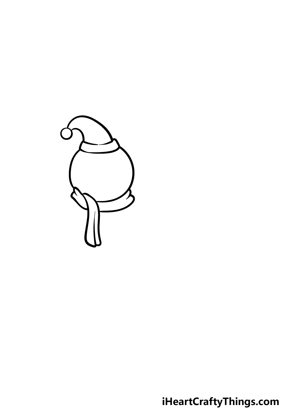 how to draw a Holiday step 1