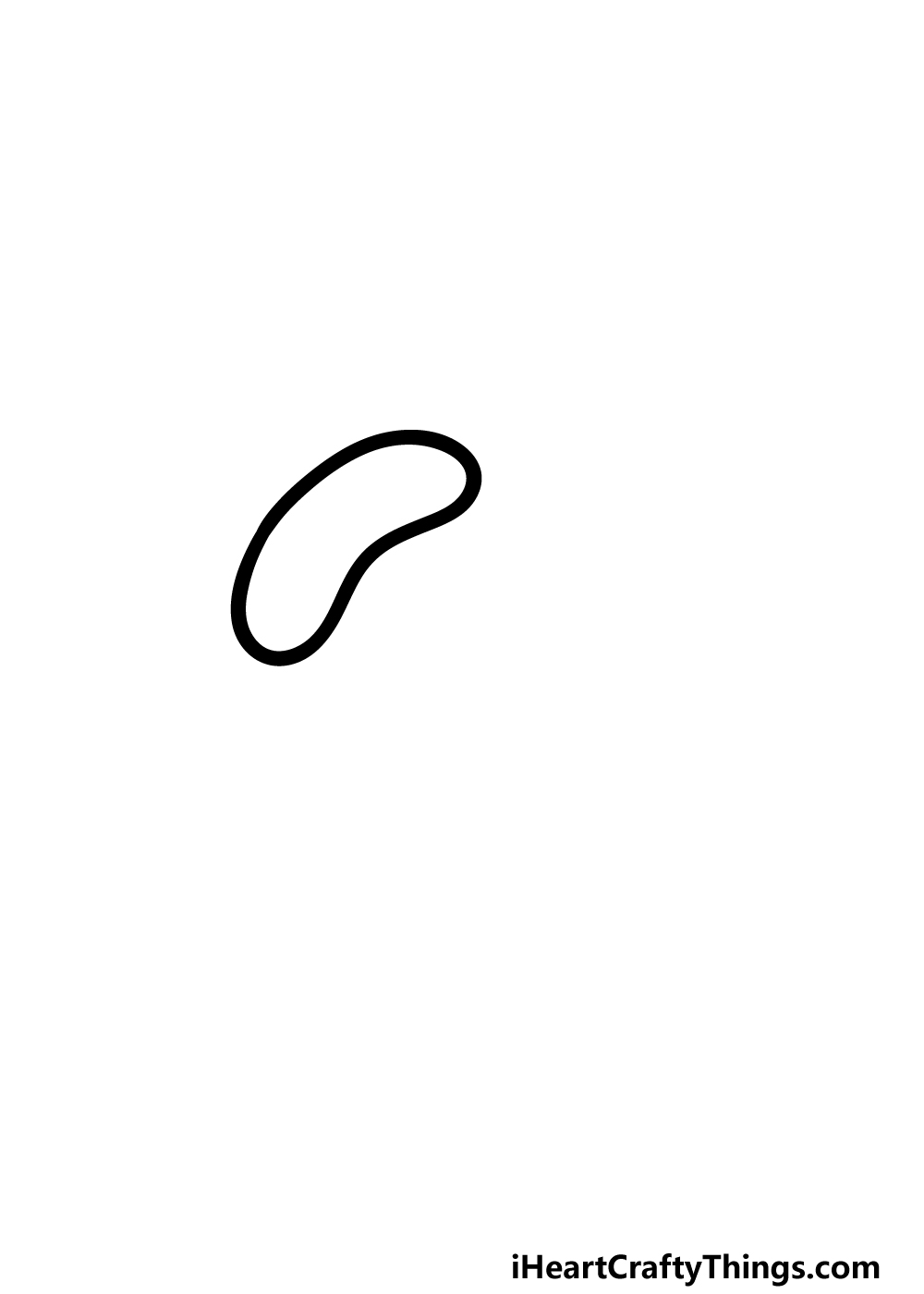 How to Draw Bacteria step 1