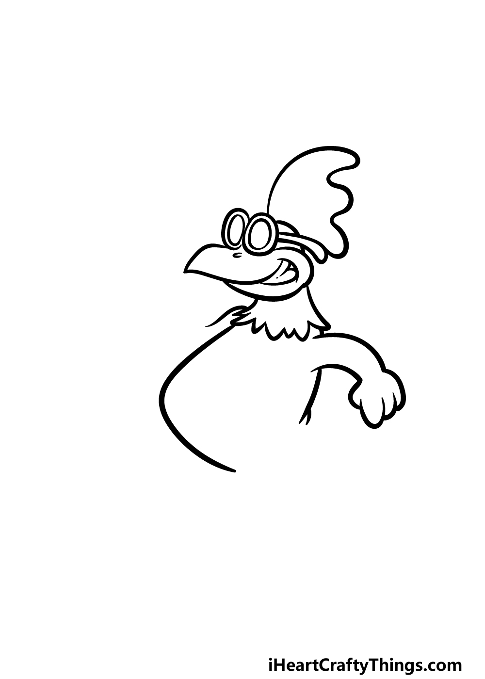 how to draw a Cool Animal step 2