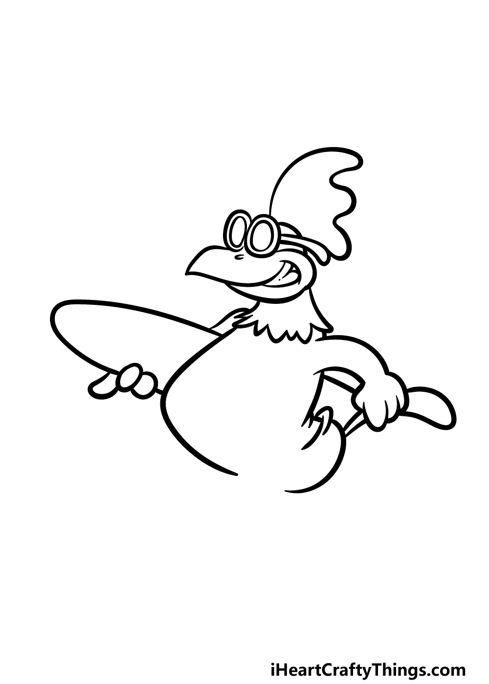 how to draw a Cool Animal step 3