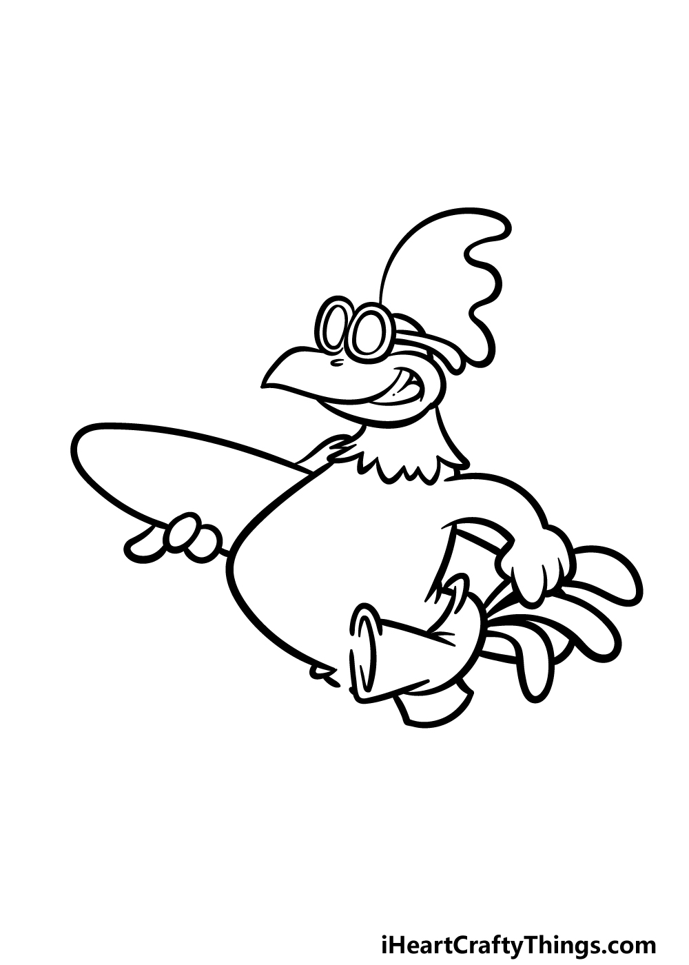 how to draw a Cool Animal step 4