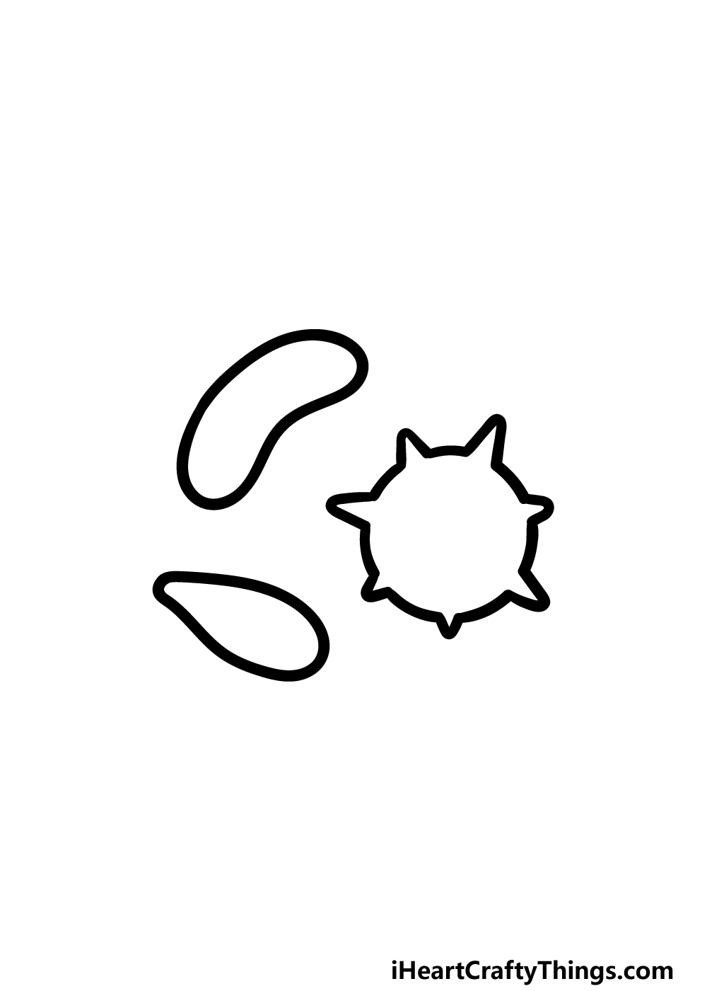 How to Draw Bacteria step 4