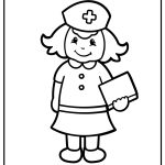 Nurse Coloring Pages free printable