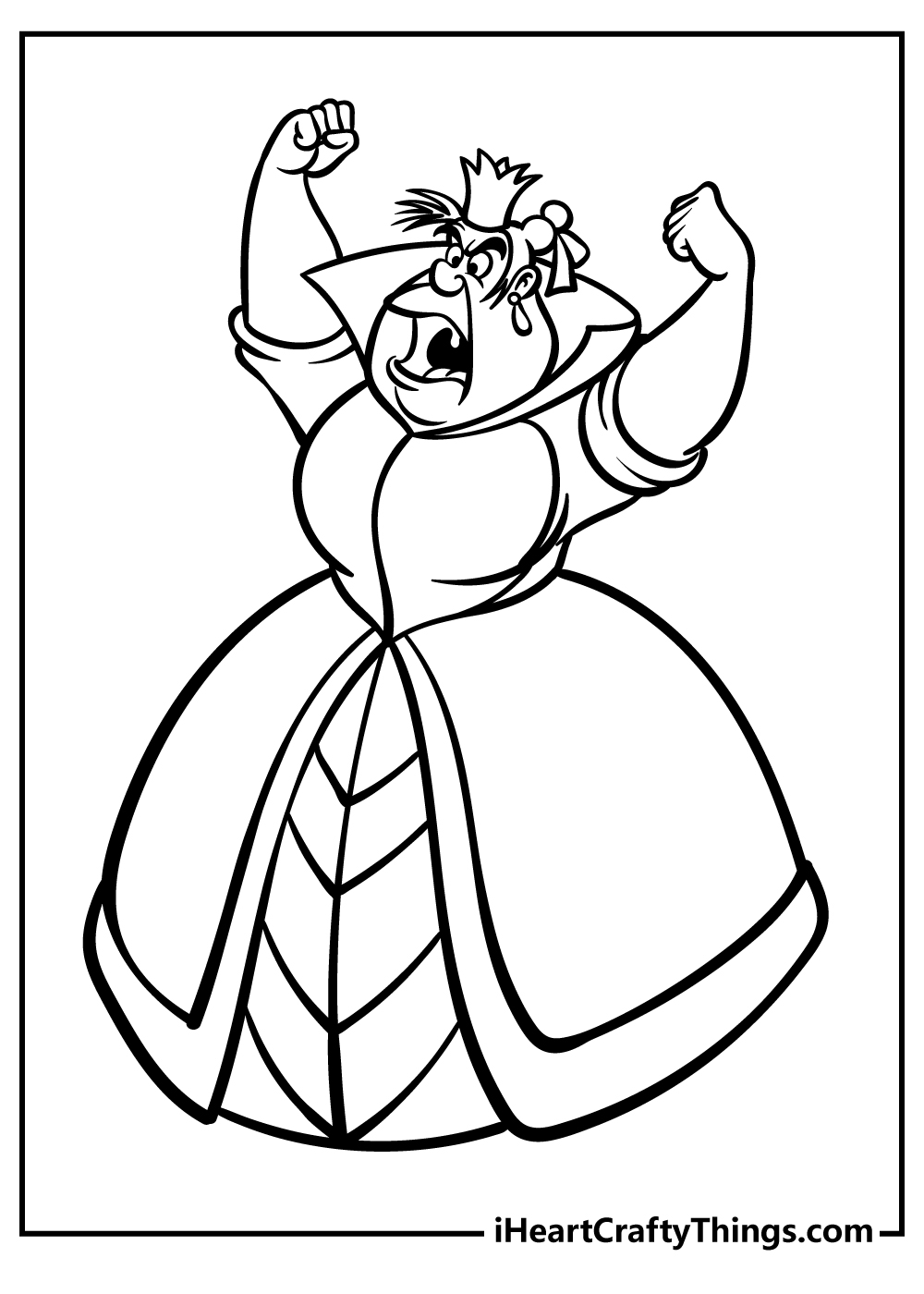 Alice In Wonderland Coloring Book for kids free printable