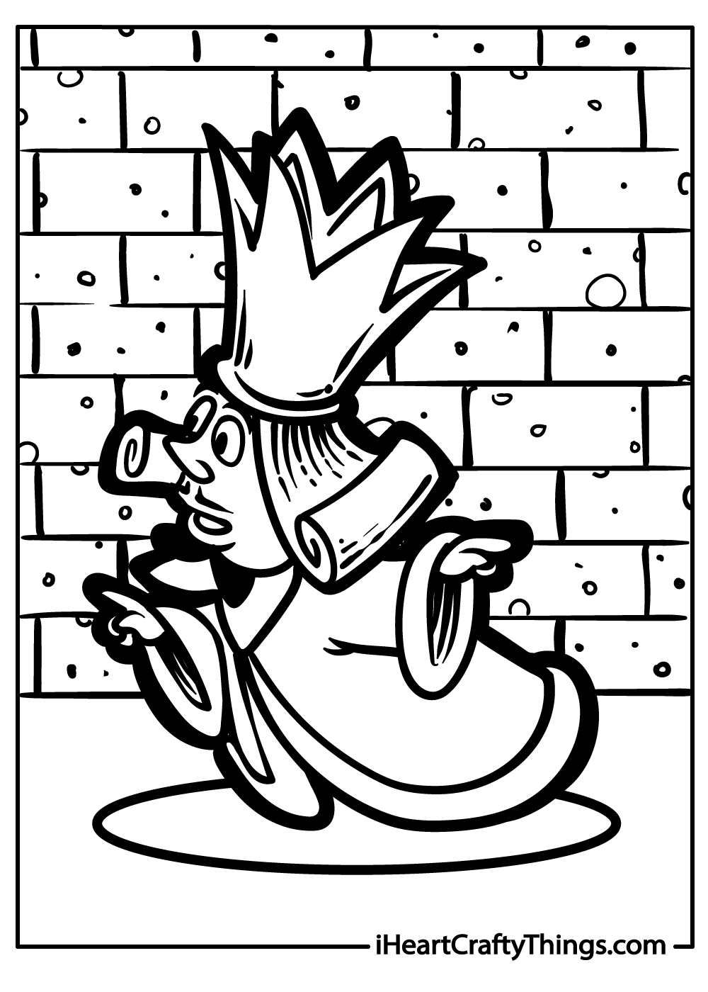 coloring Alice in Wonderland pages