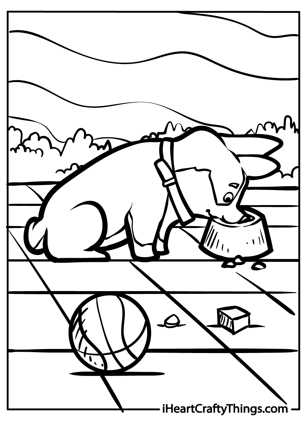 new corgi coloring pages