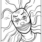 Creepy Coloring Pages free printable