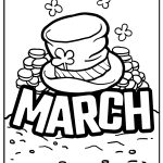 March Coloring Pages free printable