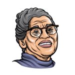 how to draw Rosa Parks image