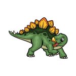 how to draw a Stegosaurus image