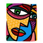 how to draw an Abstract Face image