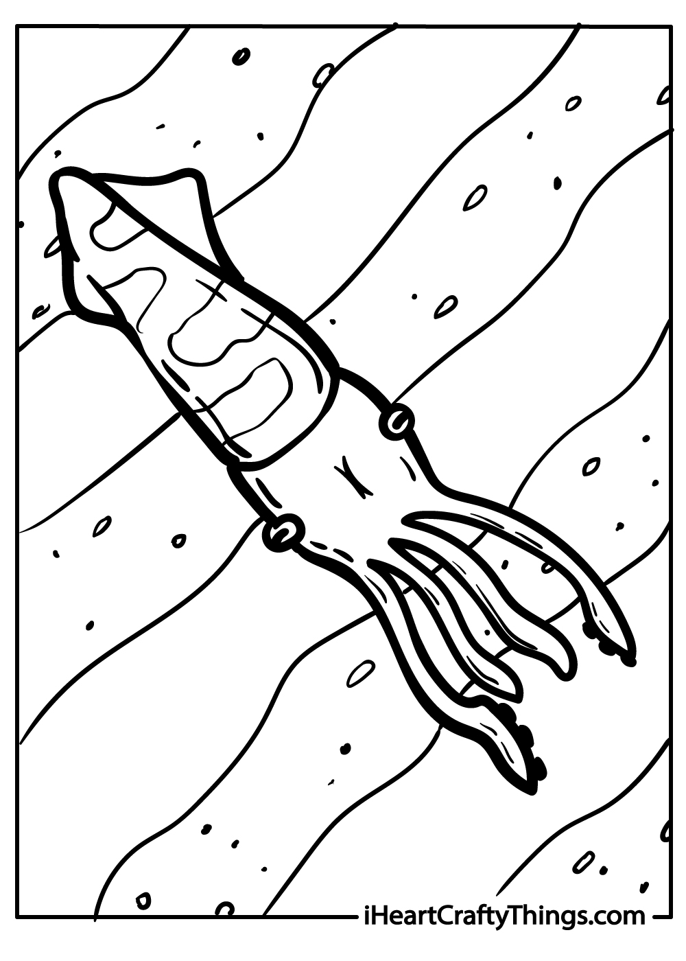 original sea creatures coloring printable