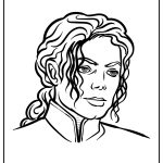 Michael Jackson Coloring Pages free printable
