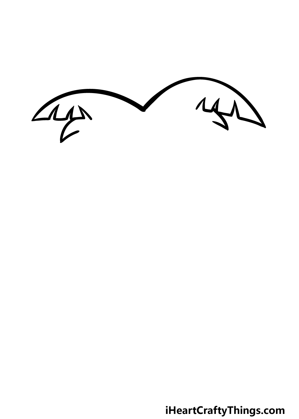 how to draw a cartoon palm tree step 1