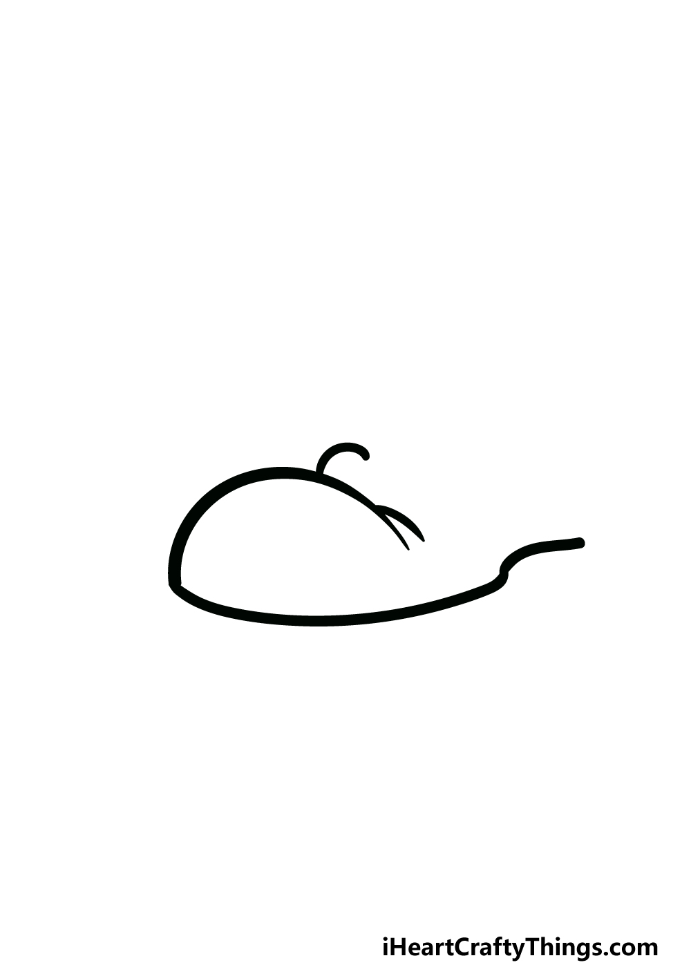 how to draw cartoon shoes step 1