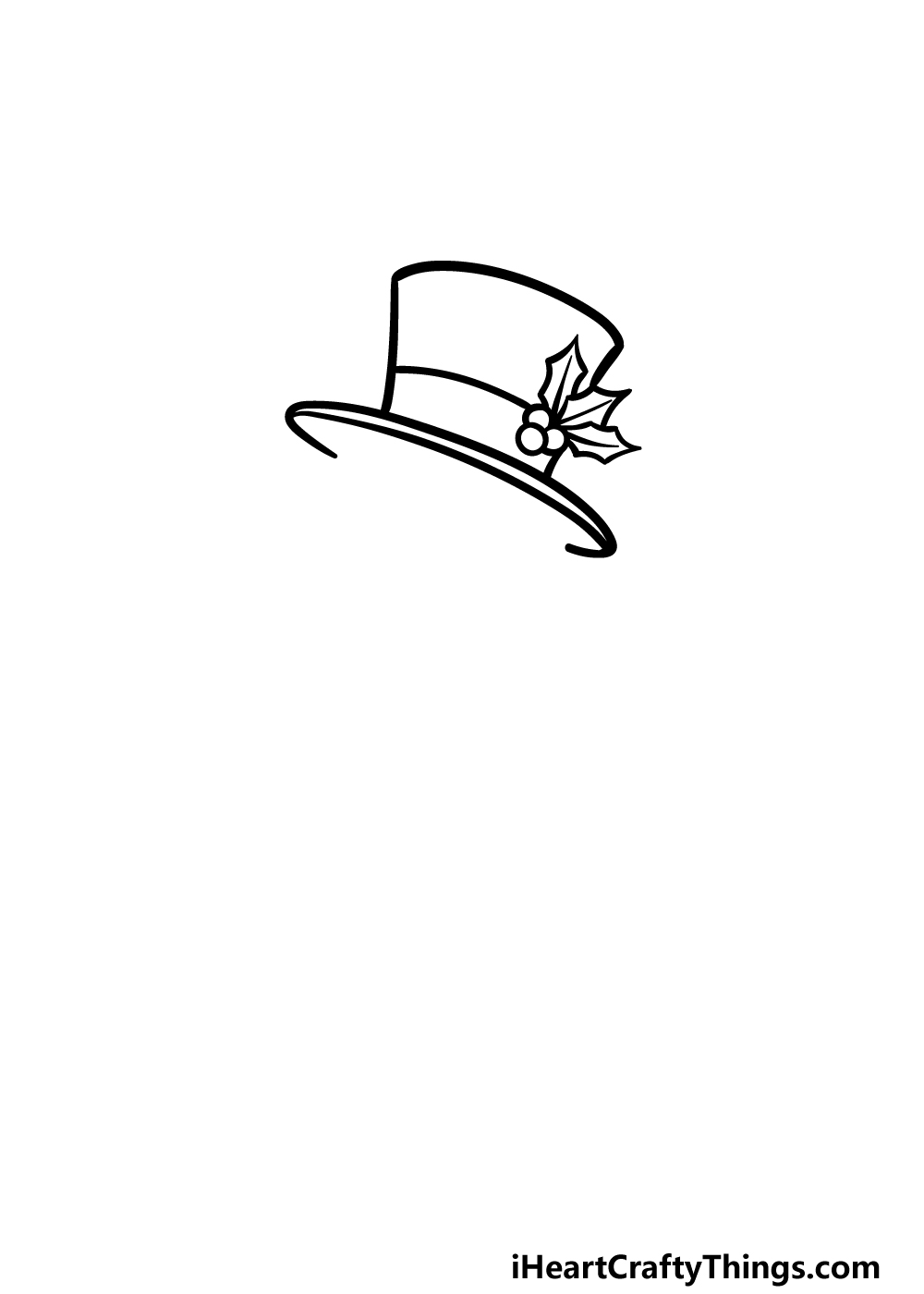how to draw a cartoon snowman step 1