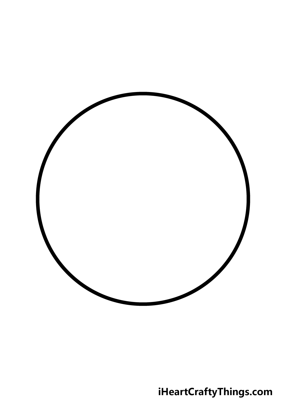how to draw a cartoon volleyball step 1