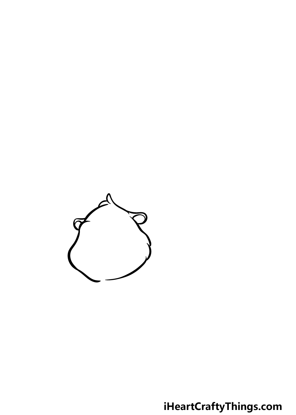 how to draw Cartoon Animals step 1