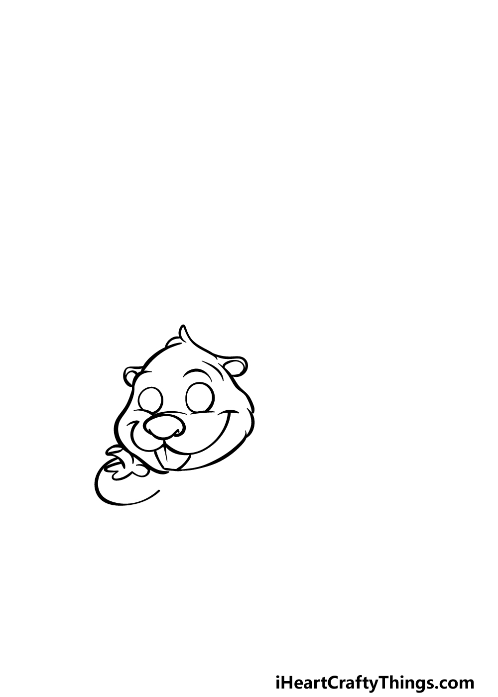 how to draw Cartoon Animals step 2