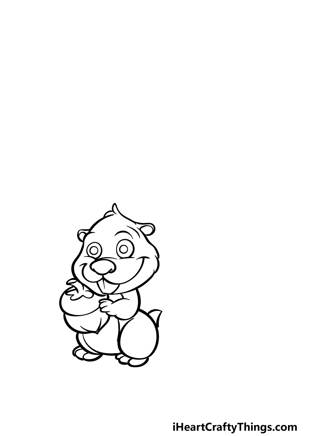 how to draw Cartoon Animals step 3