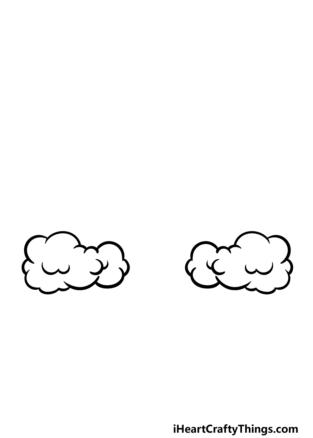 how to draw a cartoon rainbow step 3