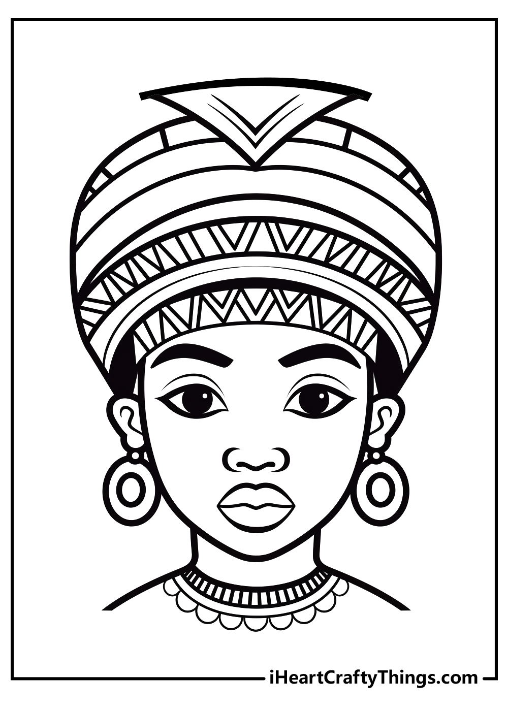 africa coloring pages