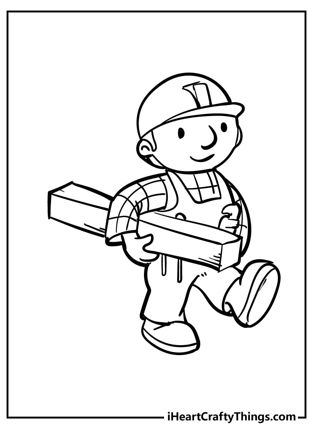 Bob the Builder Coloring Book free printable